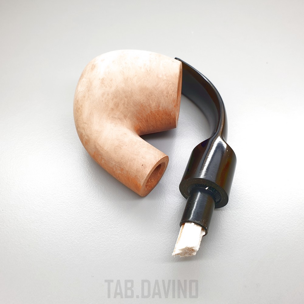 Savinelli Pipe Raw 320 9mm Vial Pipe Pfeife Made in Italy